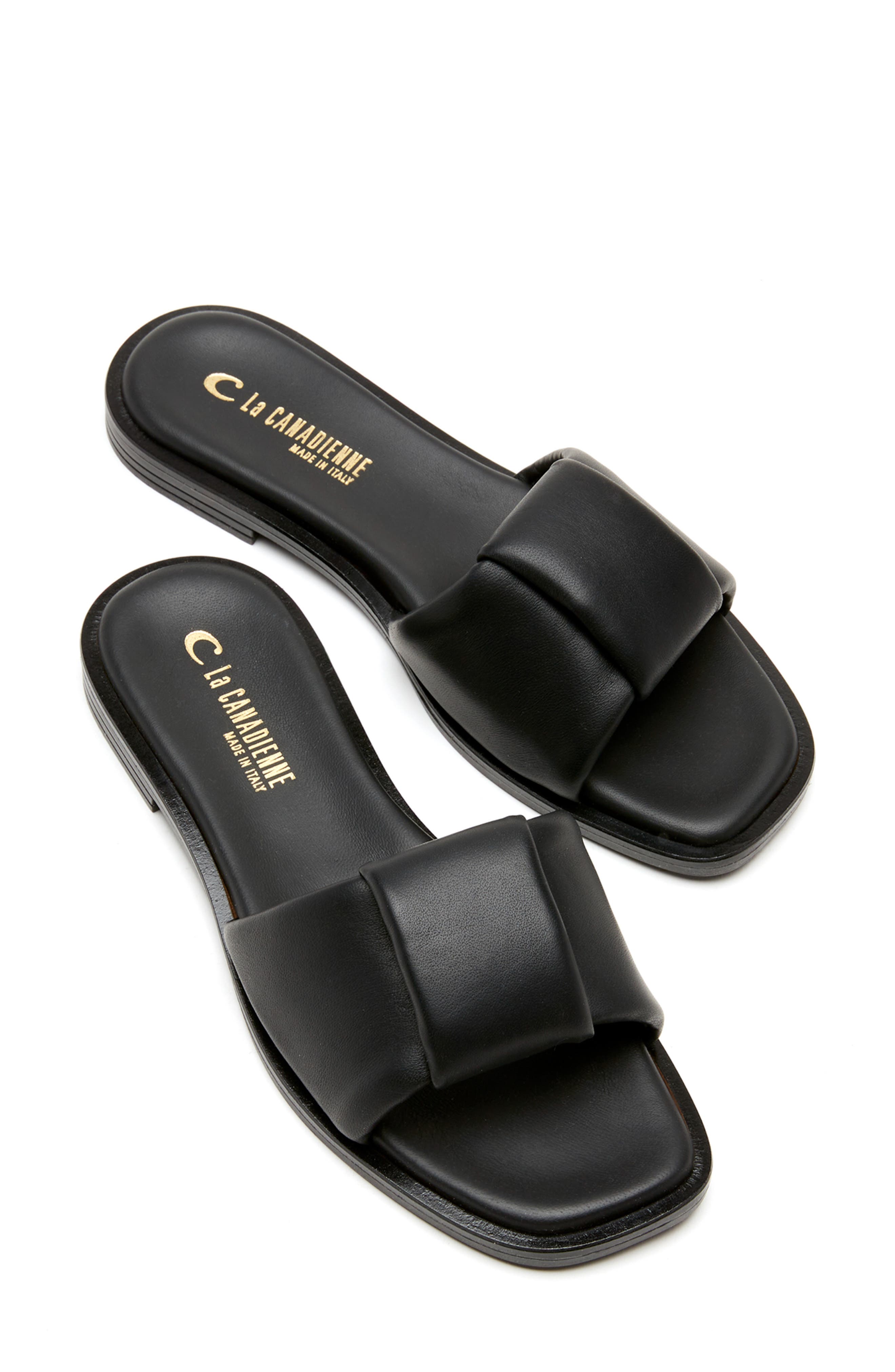 La Canadienne Farrah Slide Sandal, Alternate, color, 