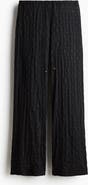 H&M Lace-look Drawstring Trousers