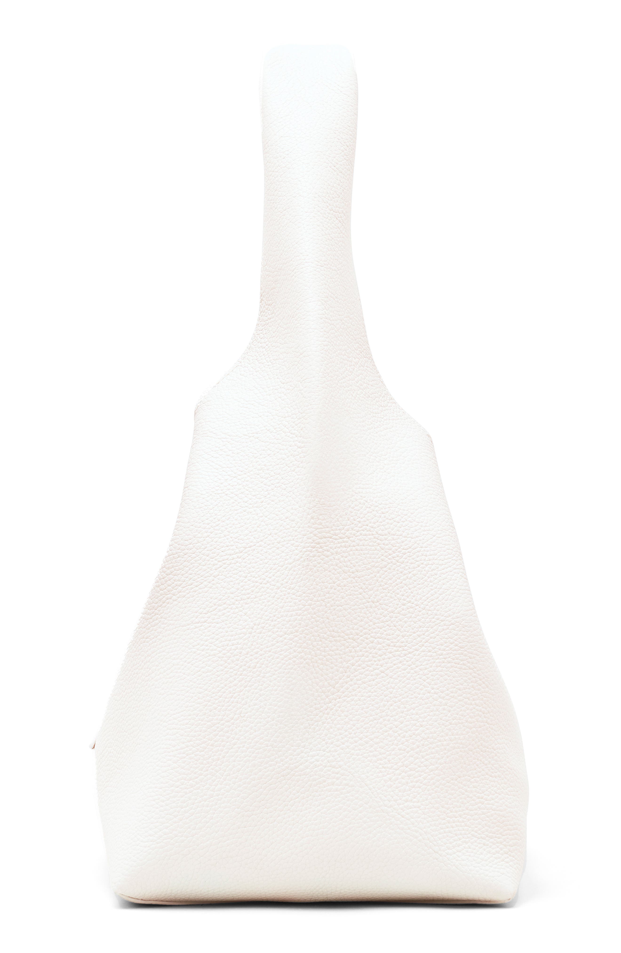 The Leather Sack Bag, Alternate, color, WHITE