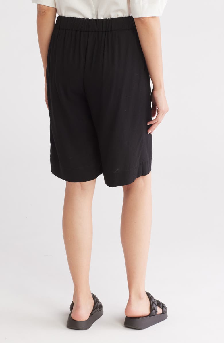 Gemma + Jane Bermuda Shorts, Alternate, color, Black