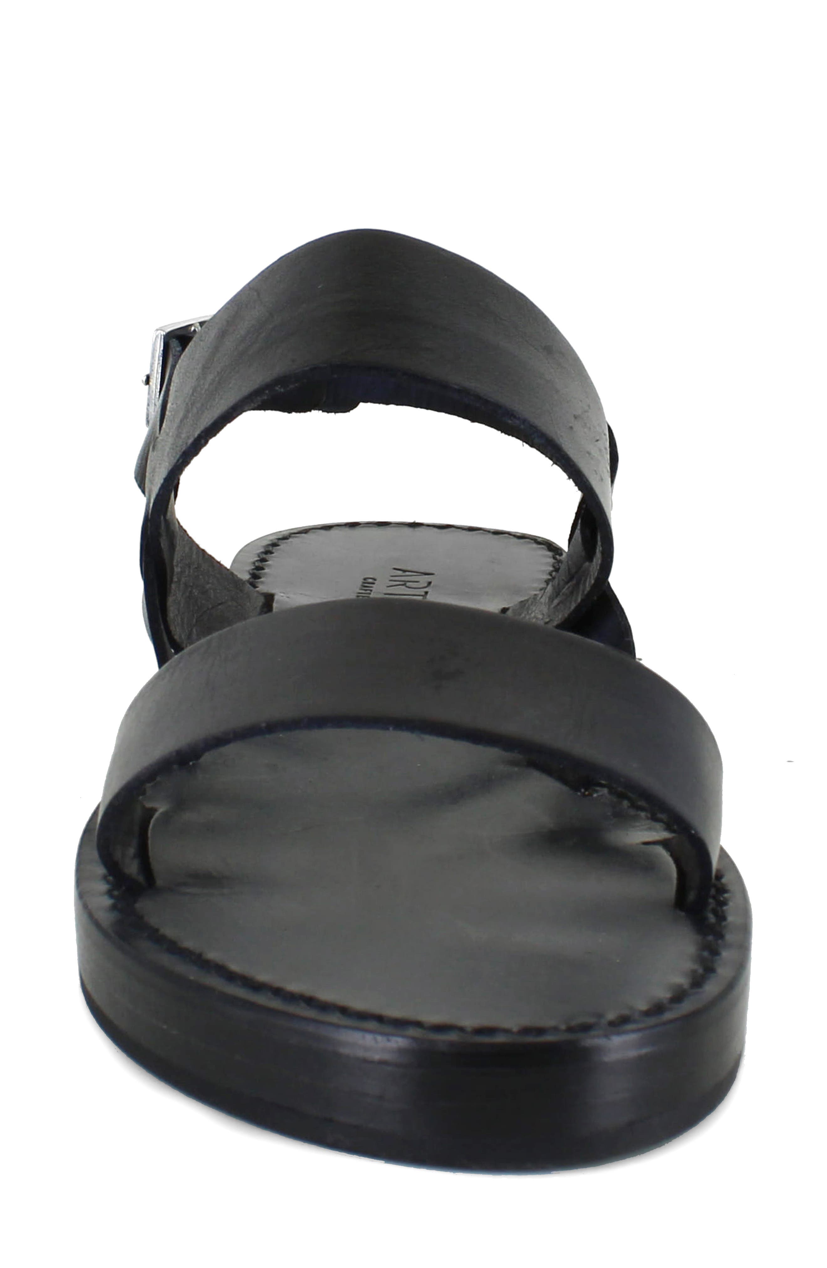 Artisan Crafted By Zigi Carmen Sandal, Alternate, color, Black