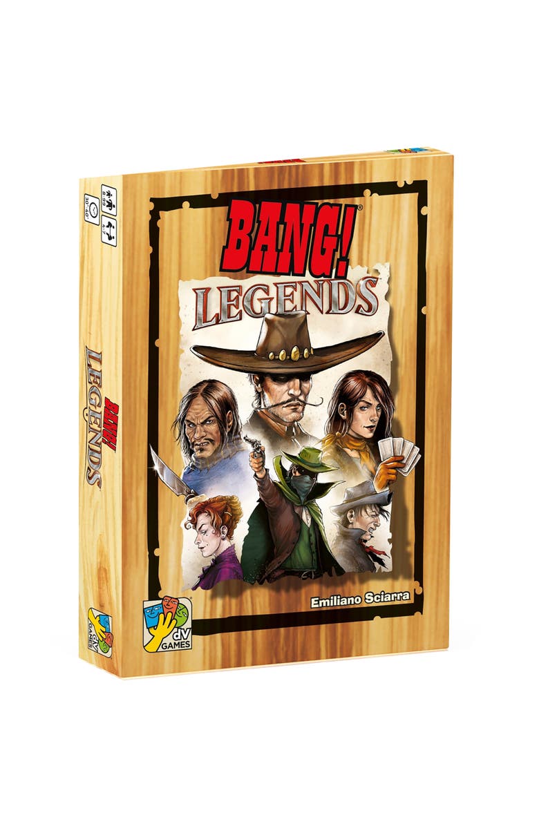 DV Games Bang! Legends Expansion Card Game, Main, color, Multicolored