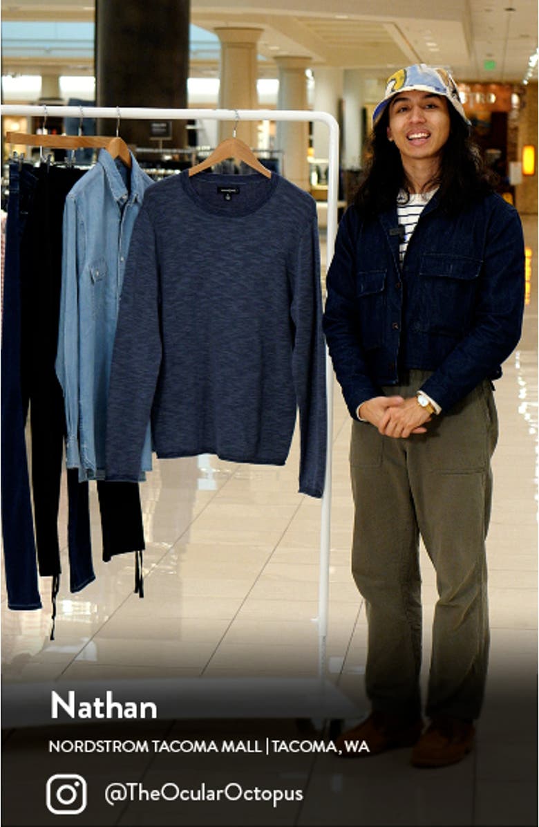 Textured Cotton Sweater, sales video thumbnail