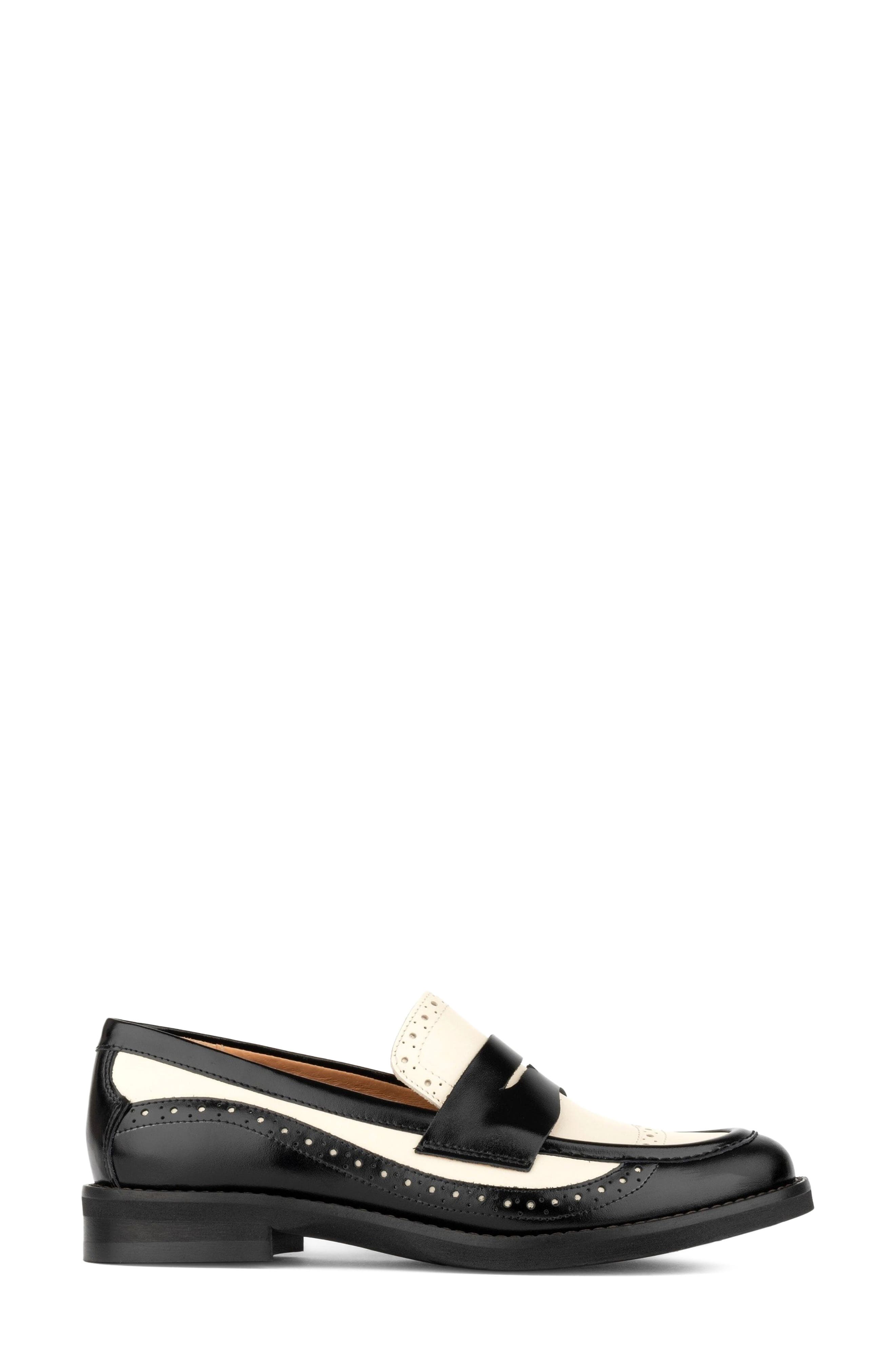 Angelina Penny Loafer, Alternate, color, BLACK