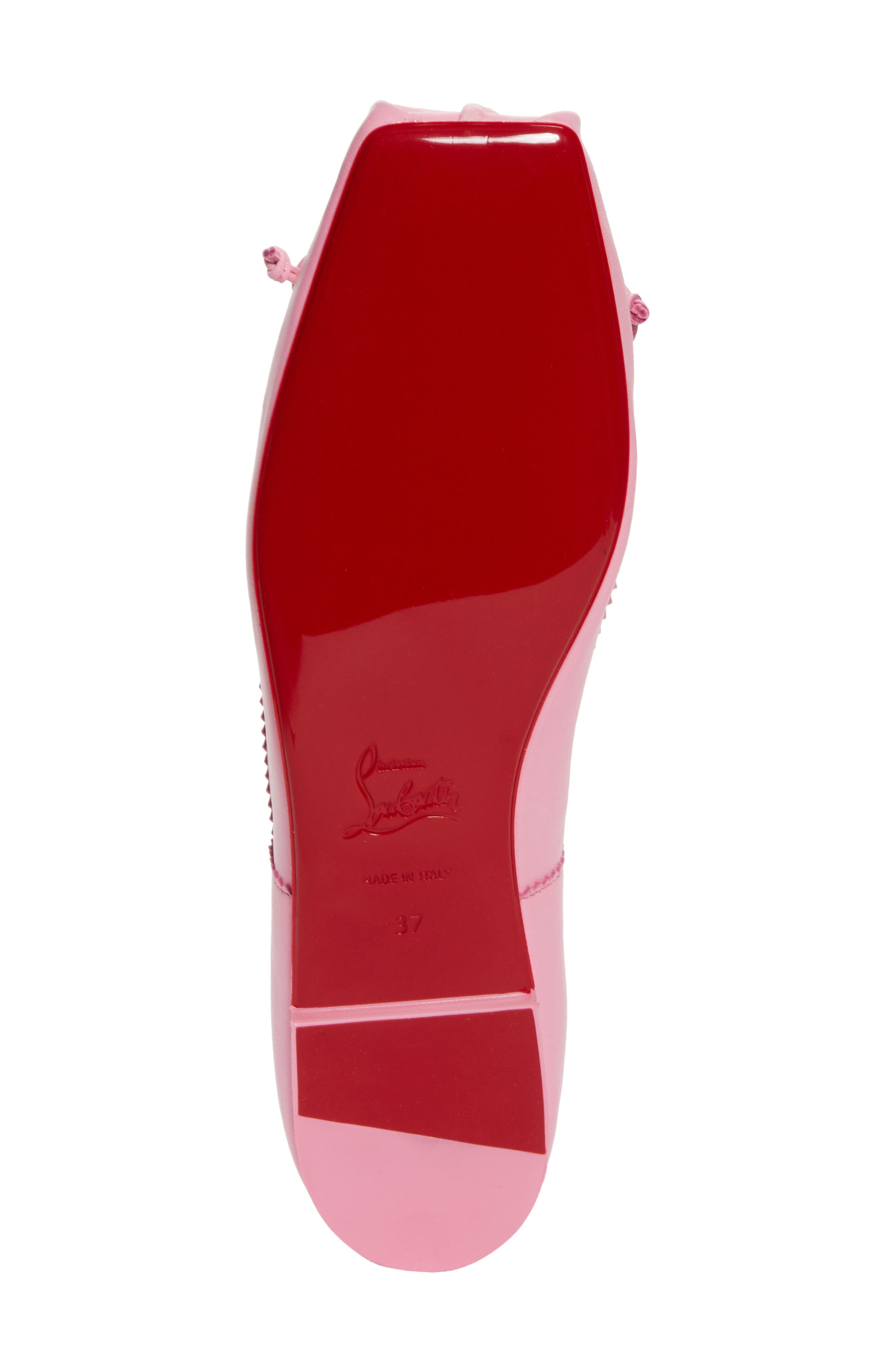 Christian Louboutin Mamadrague Square Toe Ballet Flat, Alternate, color, 