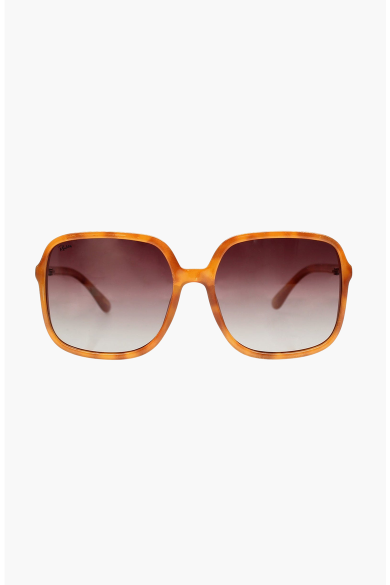 Della Spiga Oversized Sunglasses, Main, color, Vintage Turtle