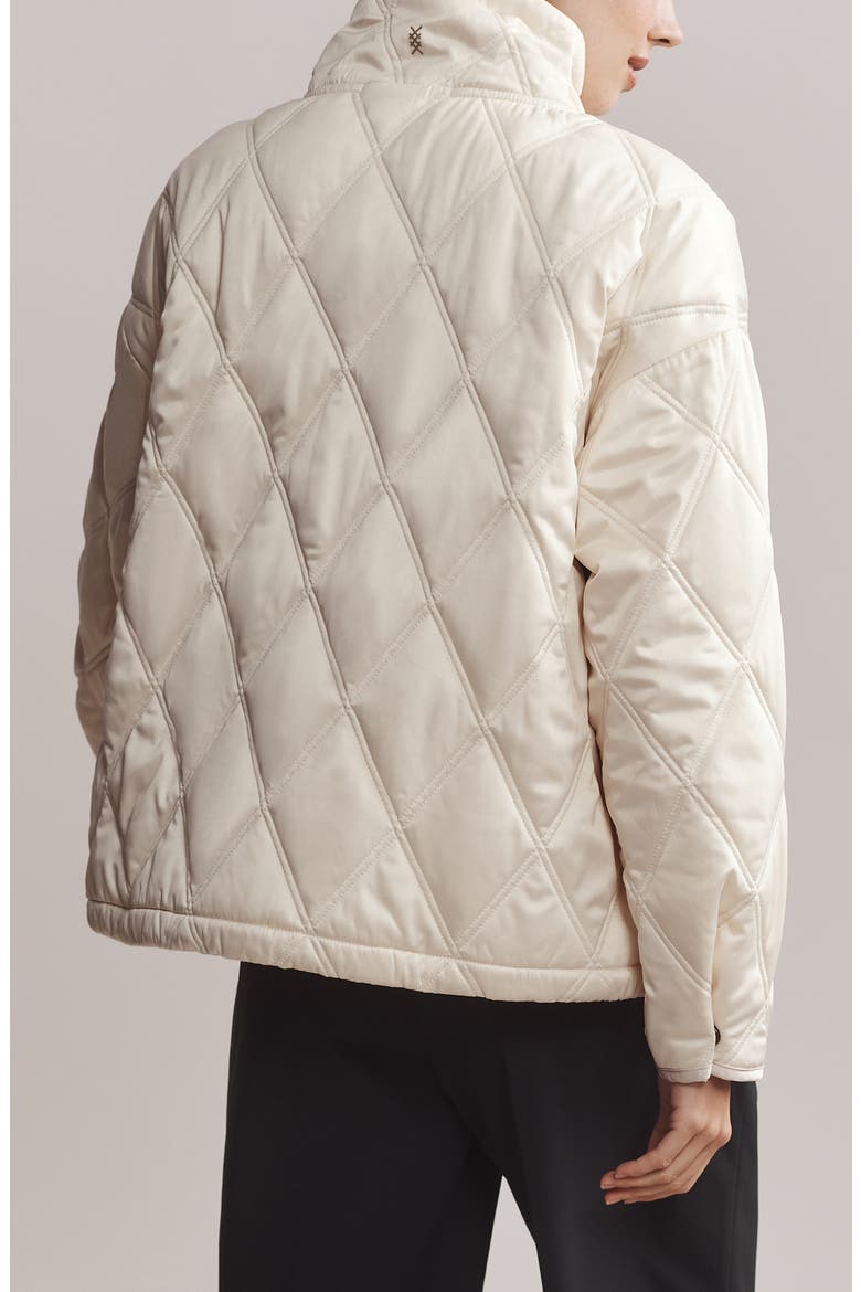 Dalston Water Repellent Quilted Jacket, Alternate, color, CREAM