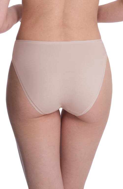 Natori Bliss Bare Cotton High Cut Briefs