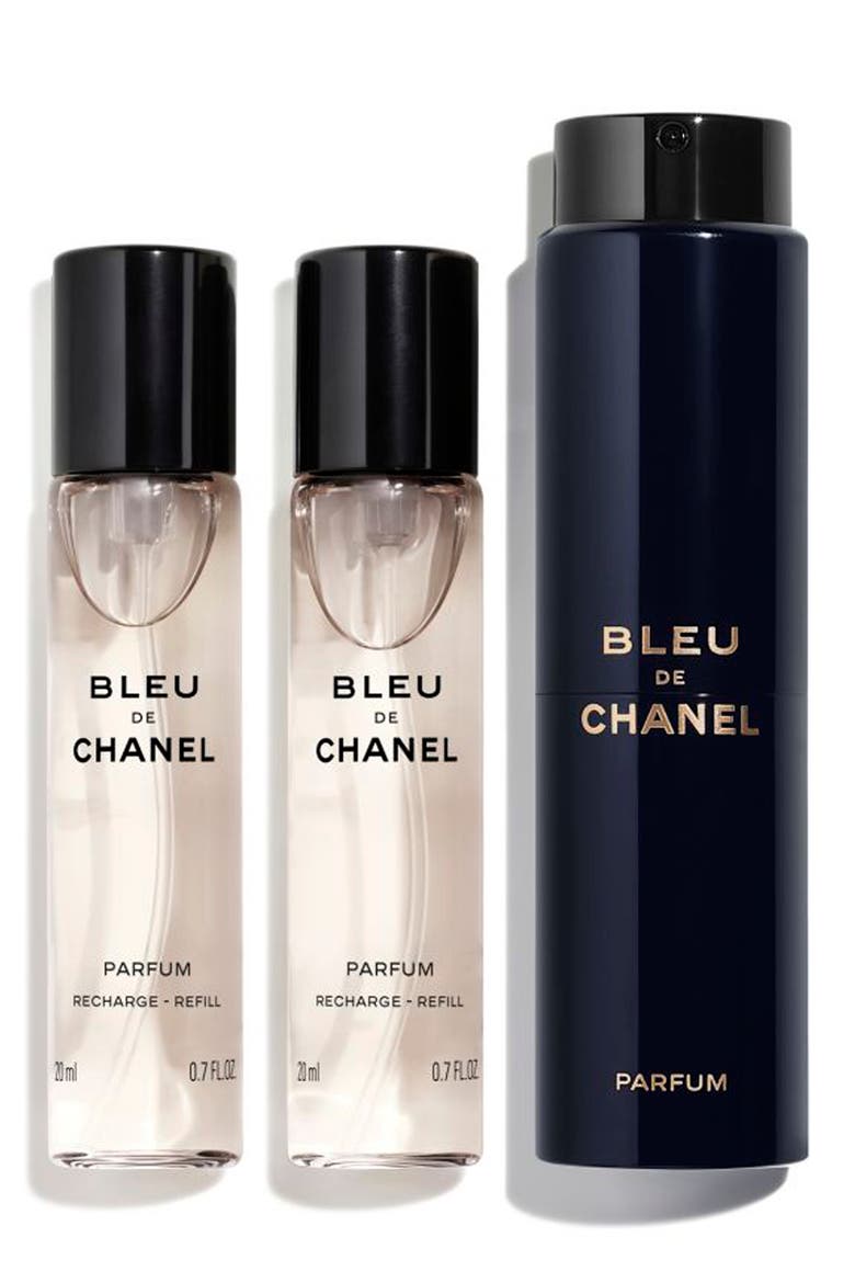 BLEU DE CHANEL Parfum Twist & Spray Refill Set (Men) | Nordstrom