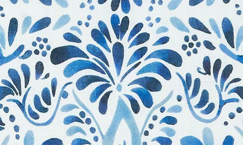 Juliska Iberian Table Runner, 18" X 90" In Indigo Blue
