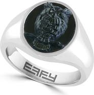 EFFY Sterling Silver Onyx Signet Ring