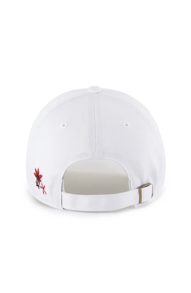 '47 Women's '47 White Boston Red Sox Flower Power Clean Up Adjustable Hat, Alternate, color, White