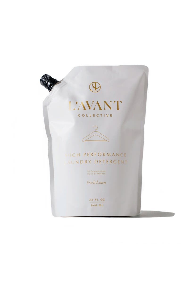 L'AVANT Collective Fresh Linen Laundry Detergent Refill, Main, color, 