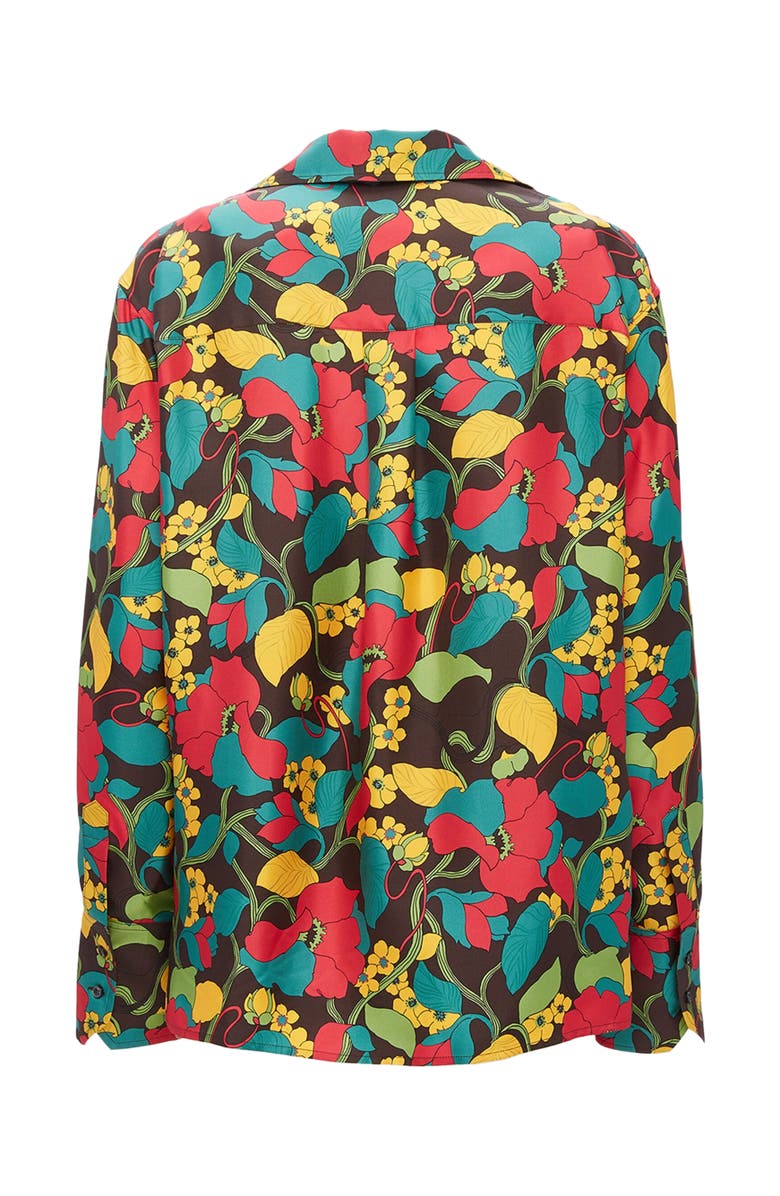 La DoubleJ Milano Shirt Vines Brown, Alternate, color, Vines Brown