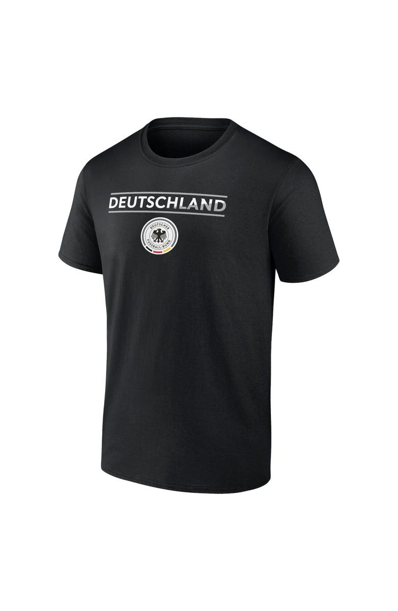FANATICS Men's Fanatics Branded Black Germany National Team Iconic T-Shirt, Alternate, color, 