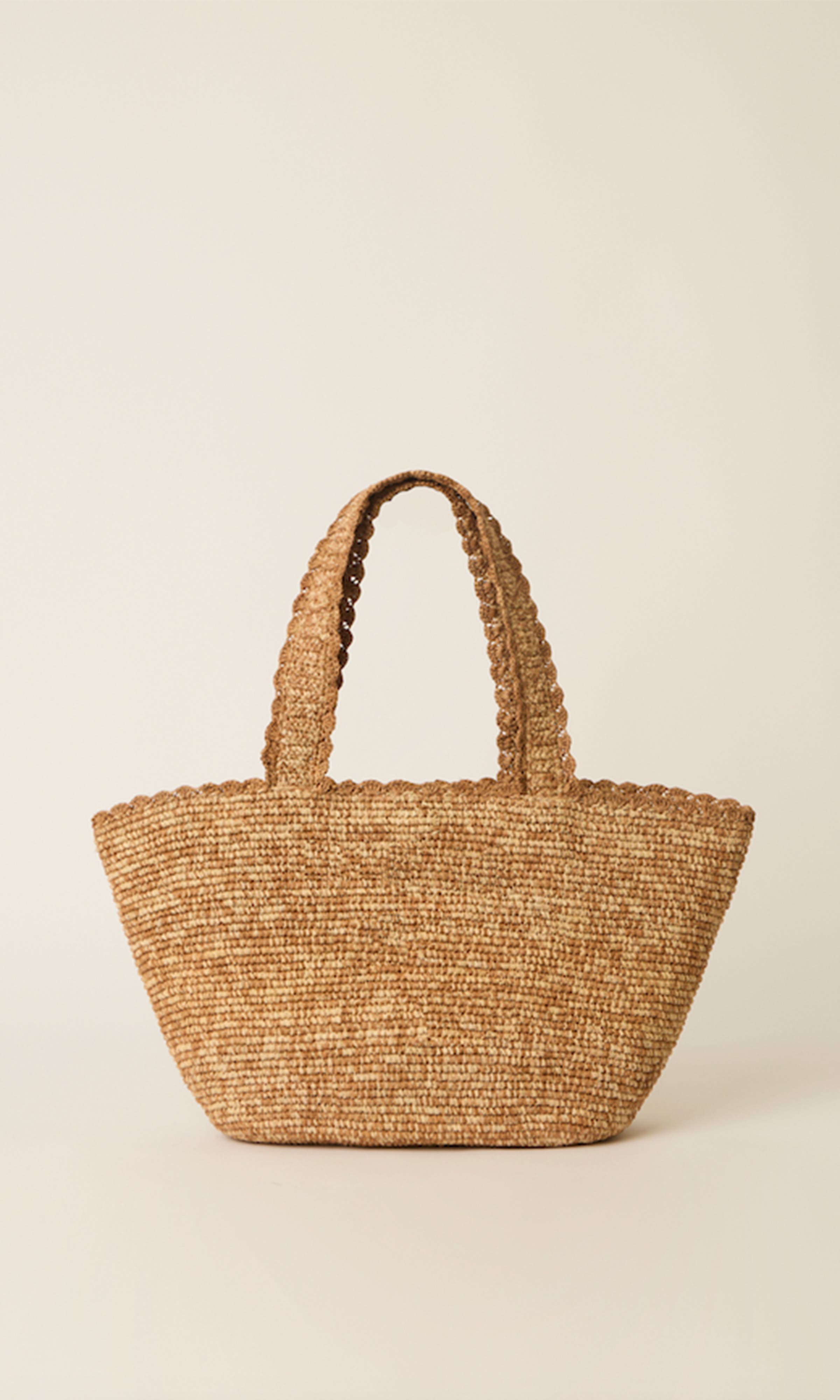 BTB Los Angeles Aster Trapeze Tote, Main, color, Natural/Multi