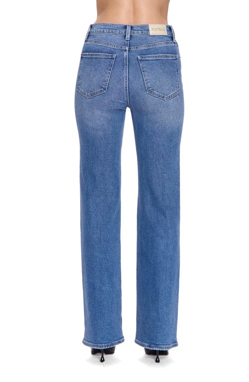 Pistola Evie High Waist Jeans In Blue