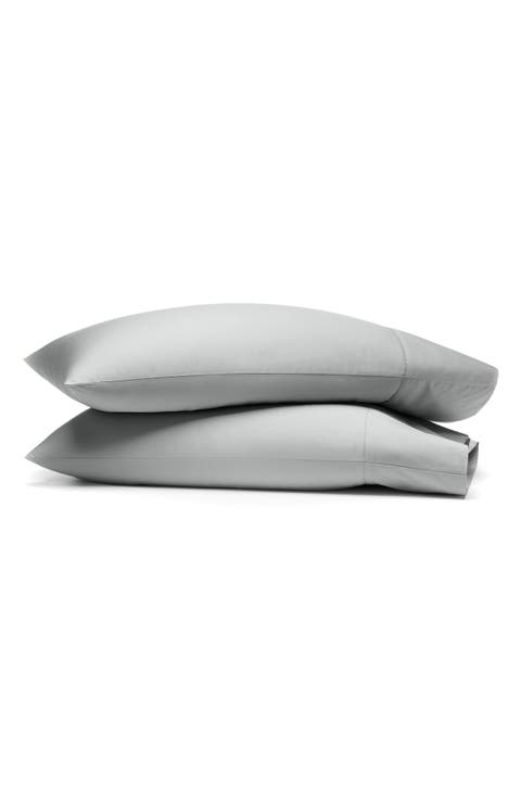 Set of 2 Percale Hemmed Pillowcases