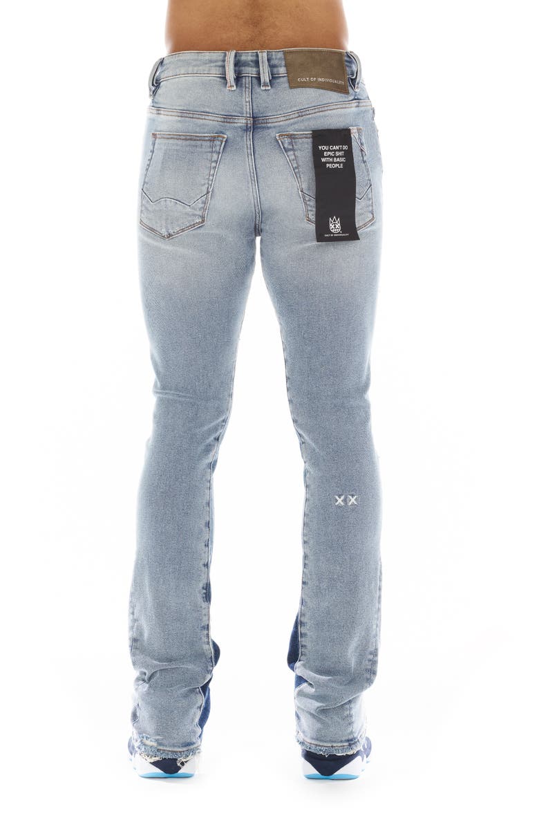 Cult of Individuality Lenny Ripped Bootcut Jeans, Alternate, color,