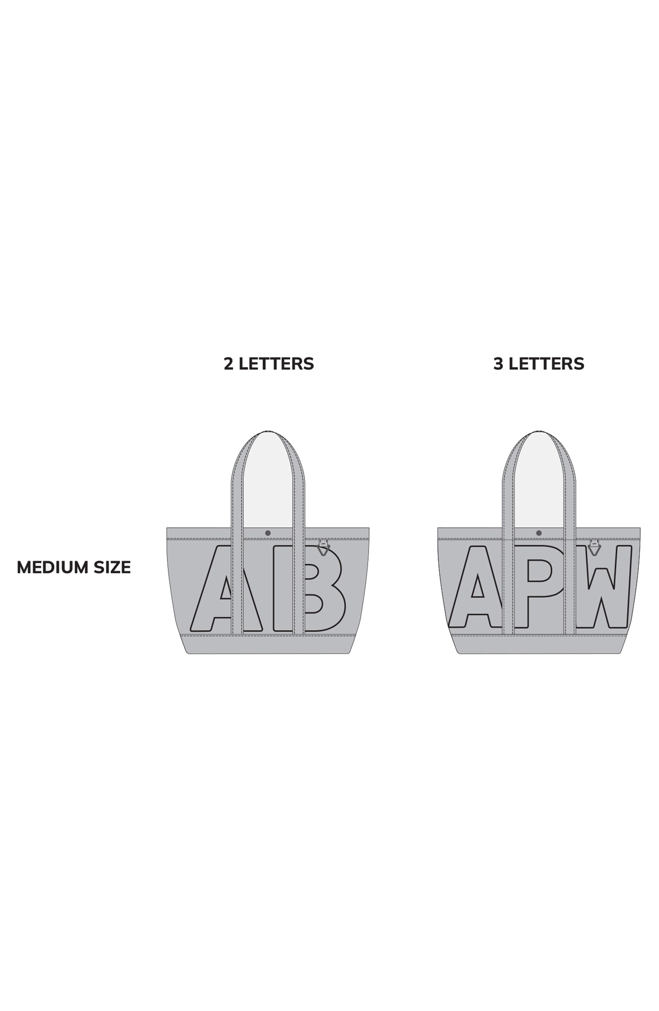 Custom Alpha Tote, Alternate, color, BLUE