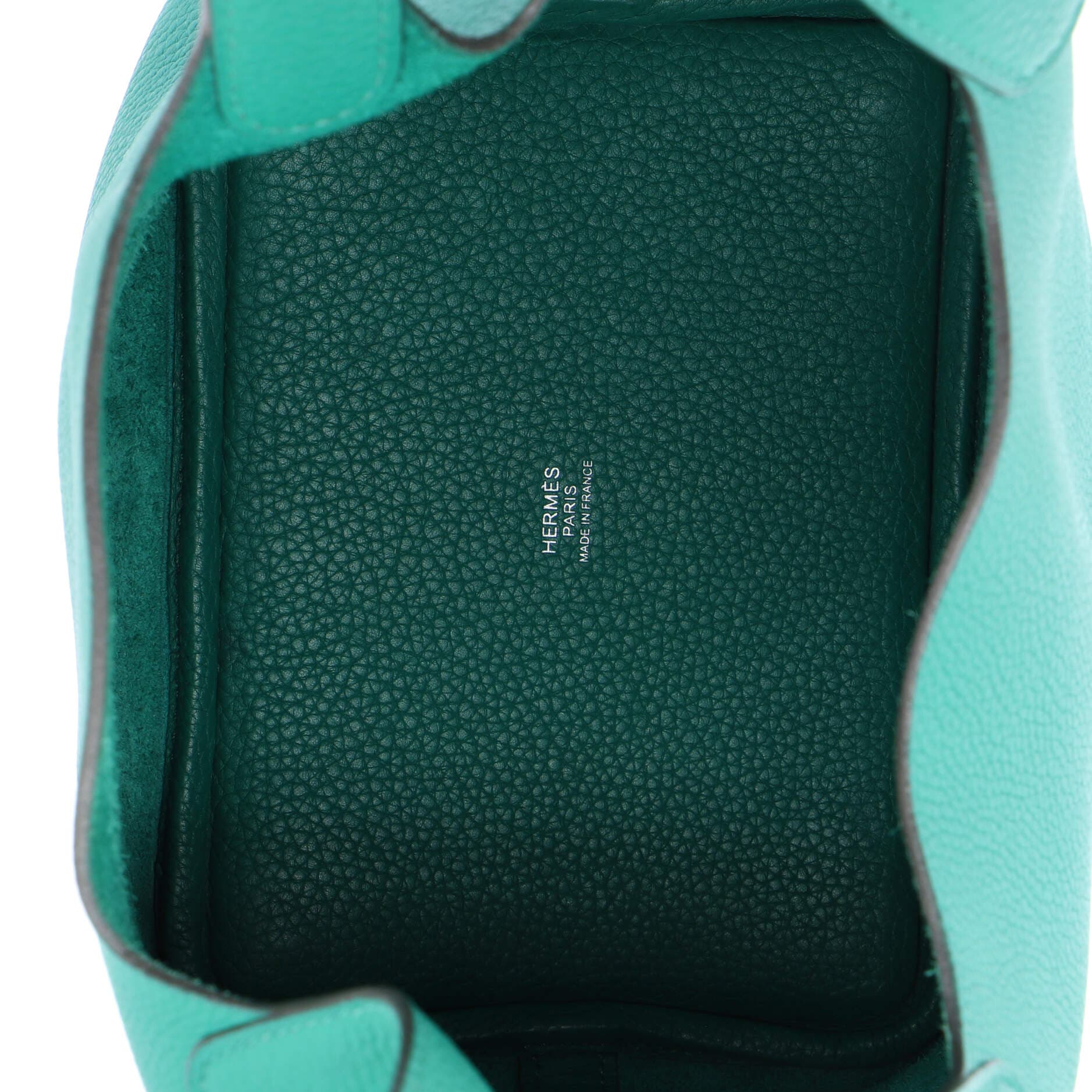 Pre-Owned Hermes Picotin Lock Bag Maurice PM, Alternate, color, Vert Jade
