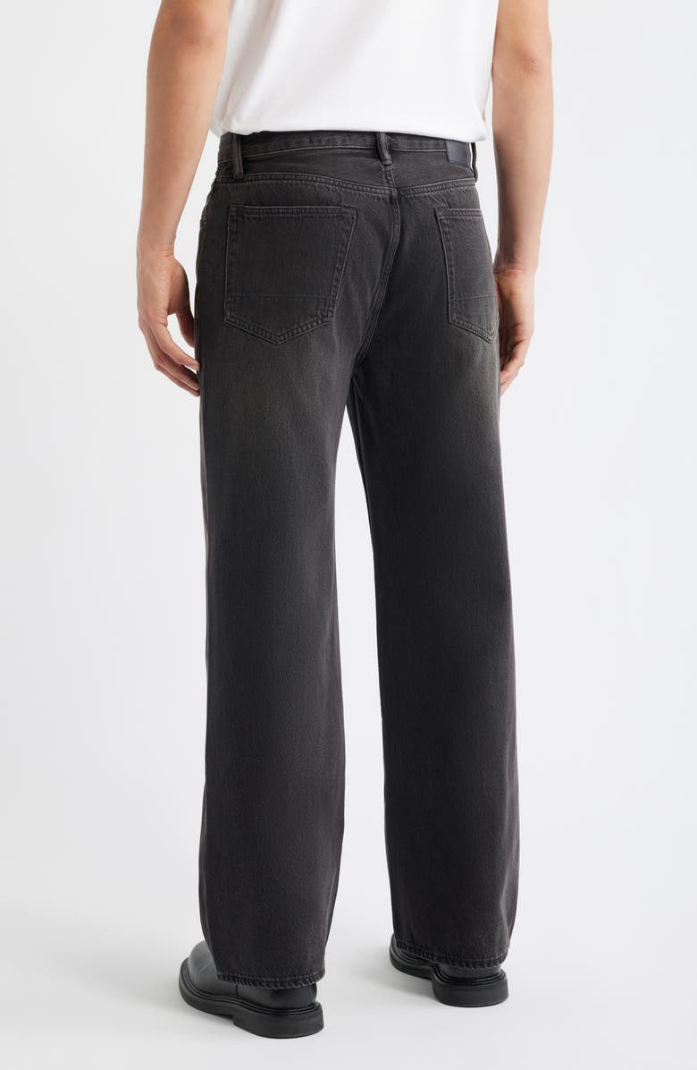 AllSaints Lenny Straight Leg Jeans, Alternate, color, Dirty Black