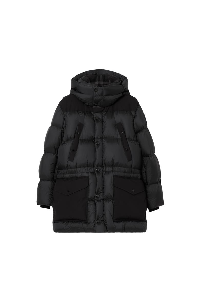 Burberry Nylon Puffer Coat, Alternate, color, 