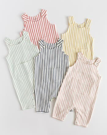 Stripe Organic Cotton Overall