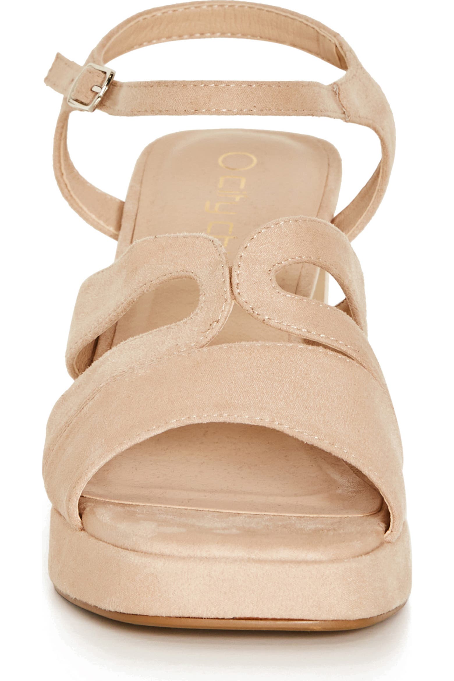 Coco Tan Rug City Chic Coco Platform Sandal (Women) | Nordstromrack