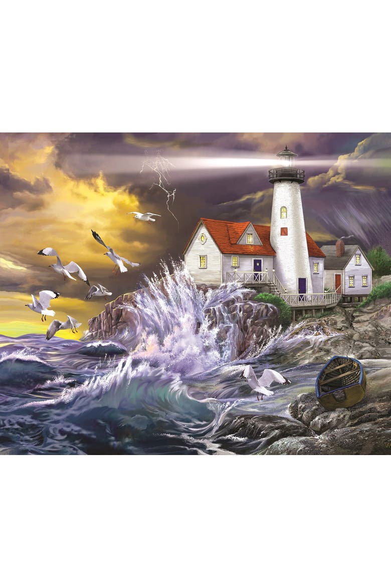 Stormy Coast 1000 piece Jigsaw Puzzle for Adults, Alternate, color, Multicolor