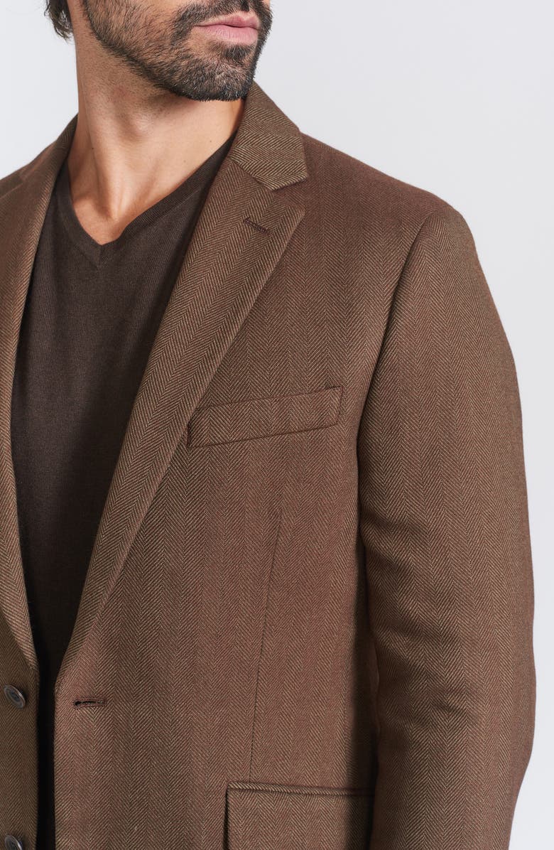 SAVILE ROW CO Herringbone Sport Coat, Alternate, color, 