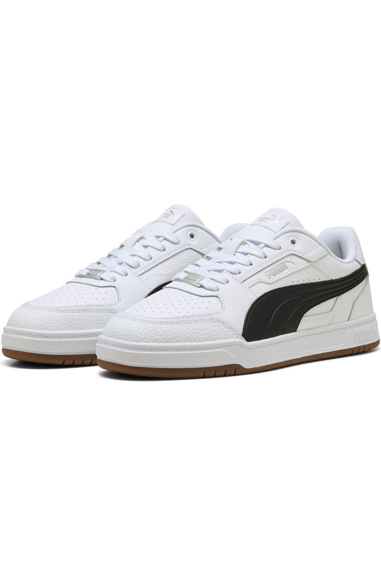 PUMA Caven III Plus Sneaker, Main, color, Puma White/ Puma Black/ Gum