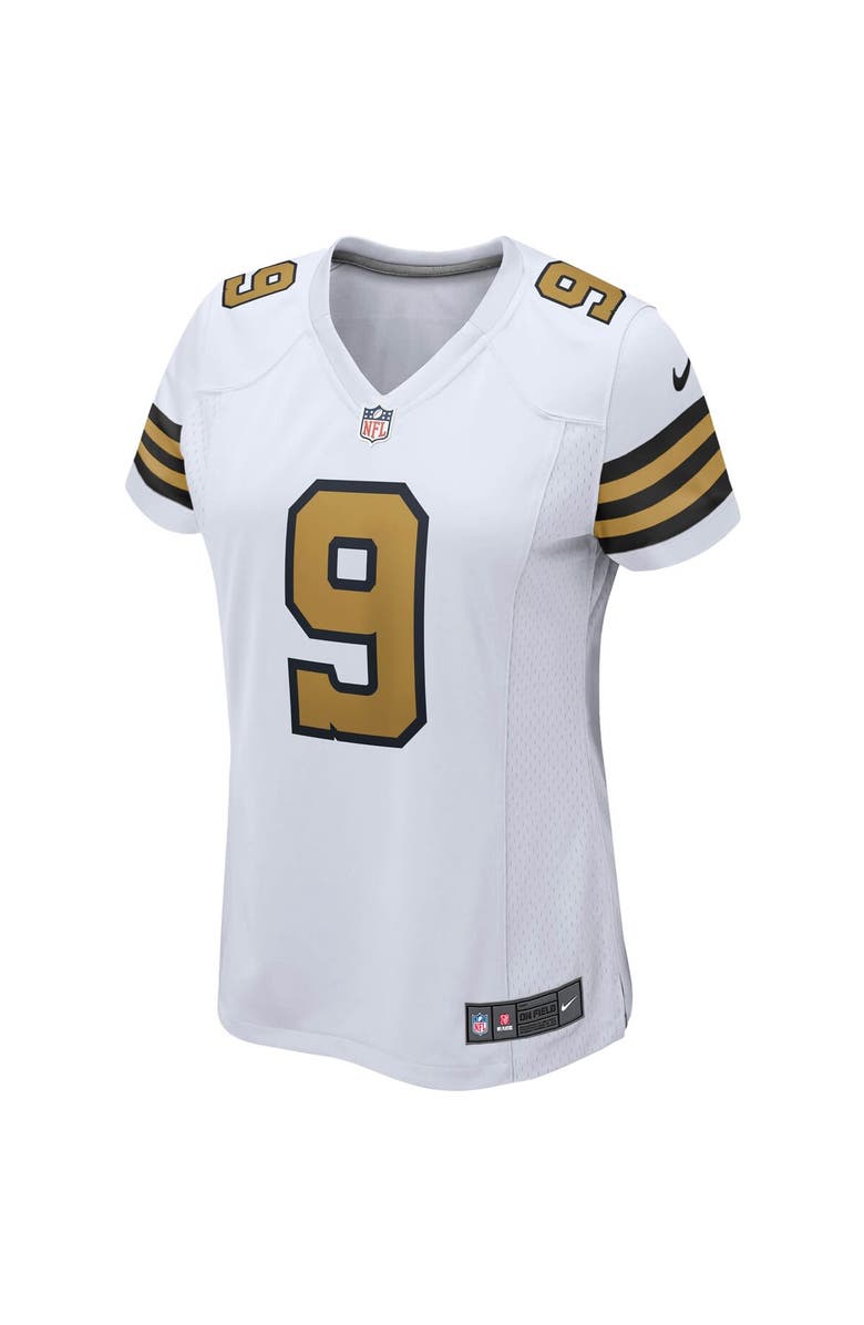 Nike Women's Nike Drew Brees White New Orleans Saints Alternate Game Jersey, Alternate, color, 