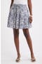  Ivory- Navy Palm Floral