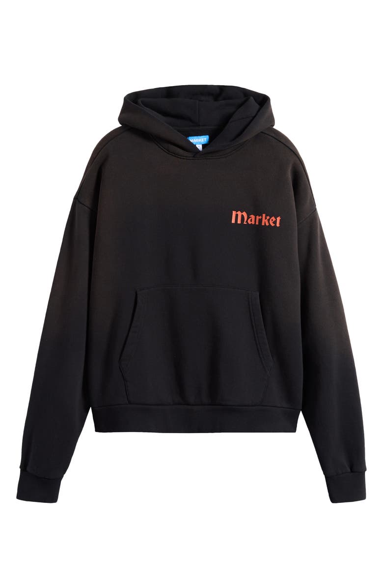 MARKET True Tread Graphic Hoodie, Alternate, color, Pirate Black