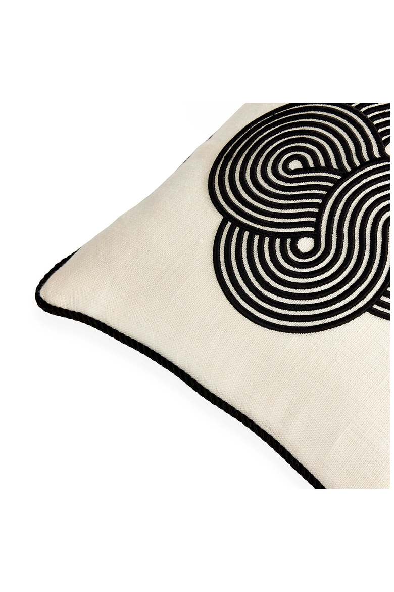 Pompidou B&W Pillow, Alternate, color, Cloud