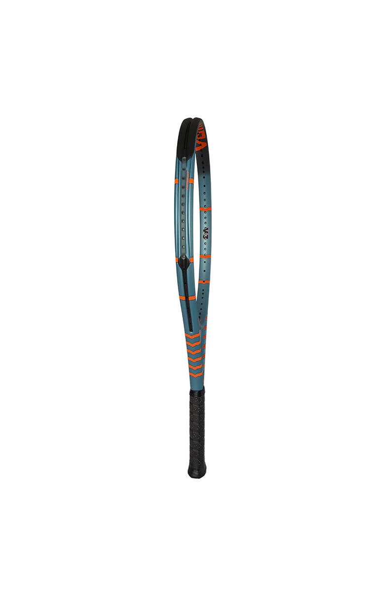 Volkl Vostra V3 Unstrung Tennis Racquet, Alternate, color, Blue/Orange