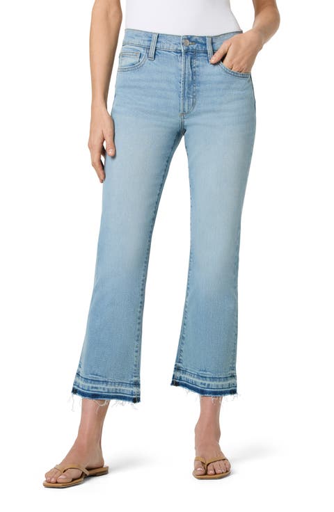 Release Hem High Waist Crop Bootcut Jeans (Kigali)