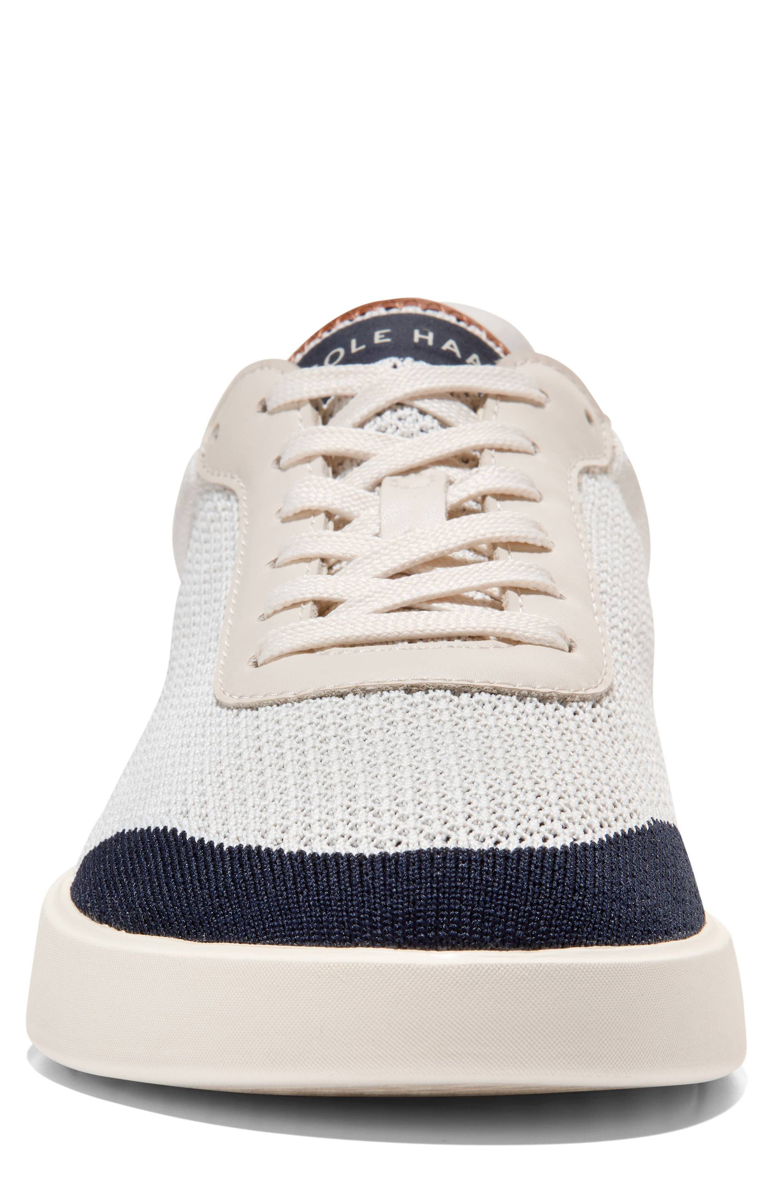 Cole Haan Grand Crosscourt Daily Stitchlite Sneaker, Alternate, color, Ivory/ British Tan/ Ivory