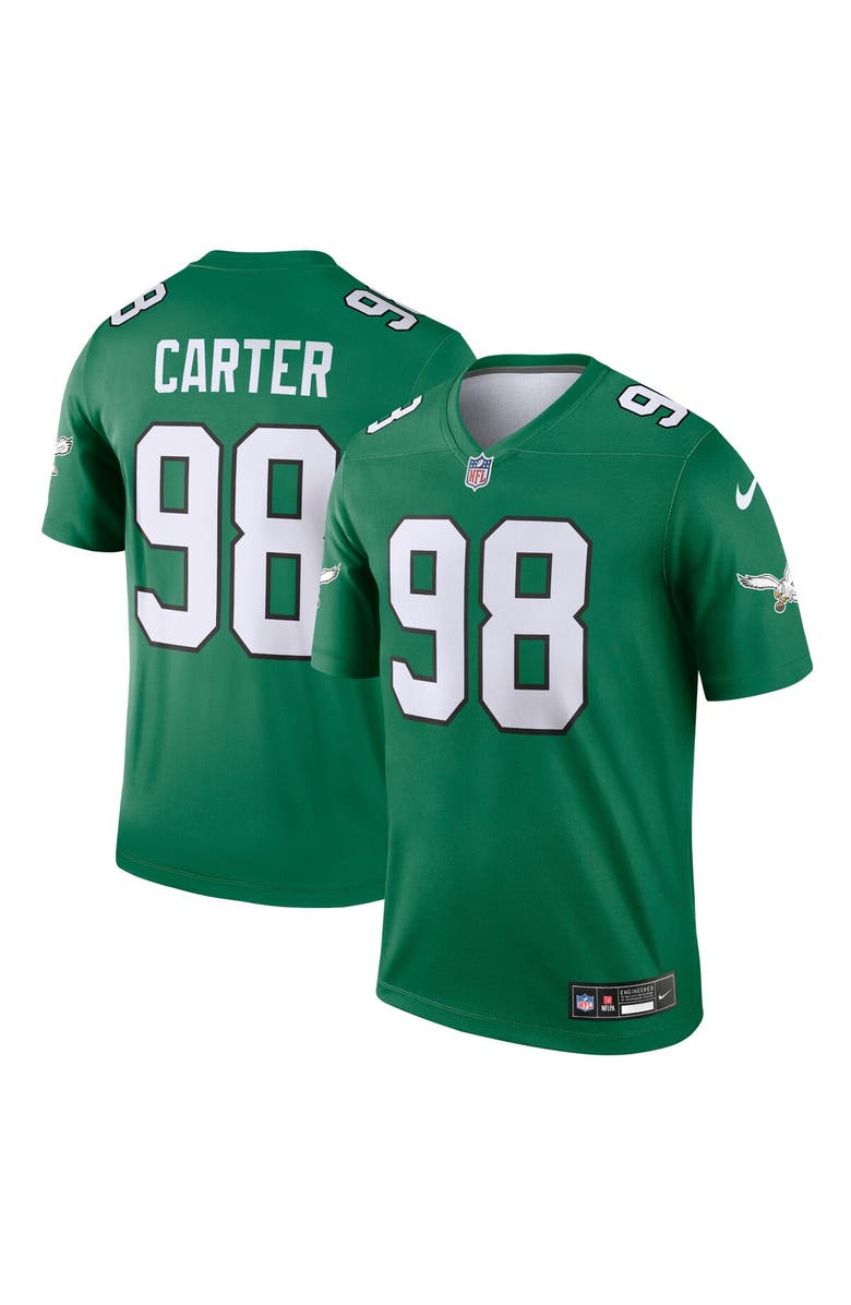 Nike Men's Nike Jalen Carter Kelly Green Philadelphia Eagles Alternate Legend Jersey, Alternate, color, Kelly Green
