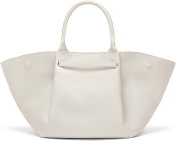 New York Leather East/West Midi Tote