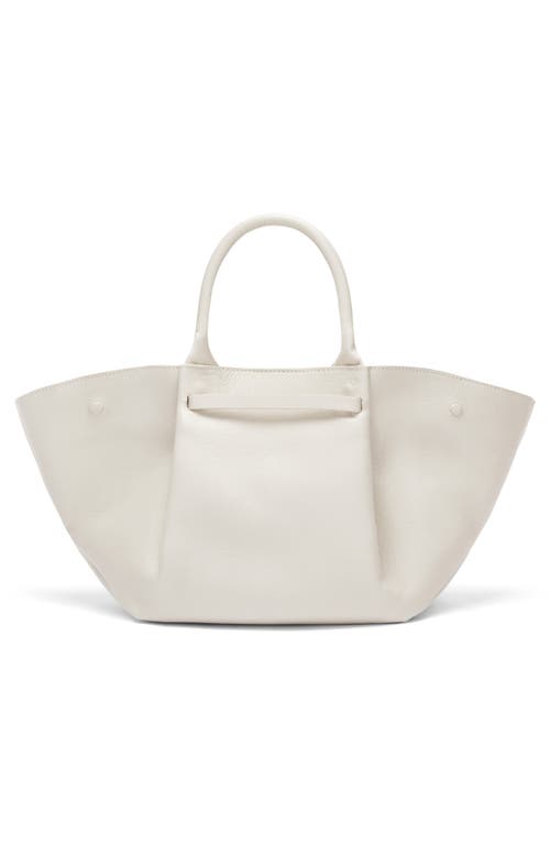 Demellier The Midi New York Tote Bag In Off White