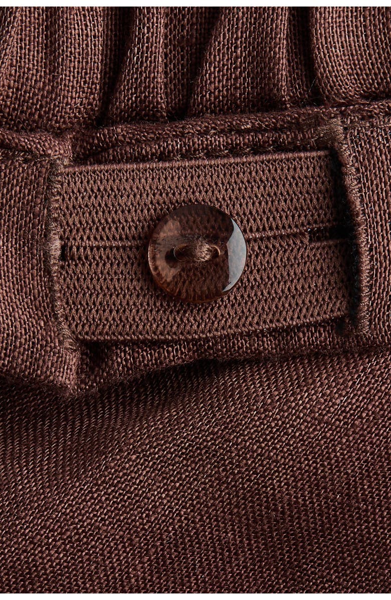 H&M 2-piece Linen Set, Alternate, color, Brown