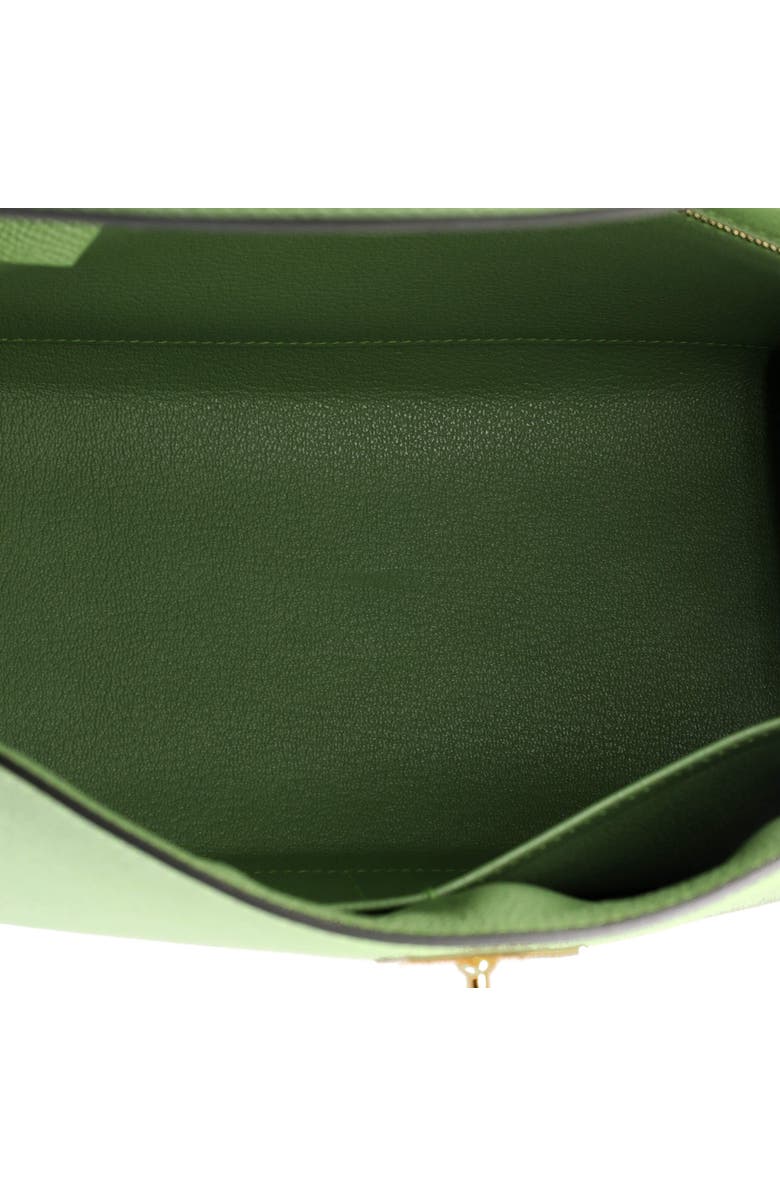 Pre-Owned Hermes Kelly Handbag Green Epsom with Gold Hardware 28, Alternate, color, Vert Criquet