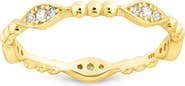 Sterling Forever Lydia Cubic Zirconia Bubble Ring