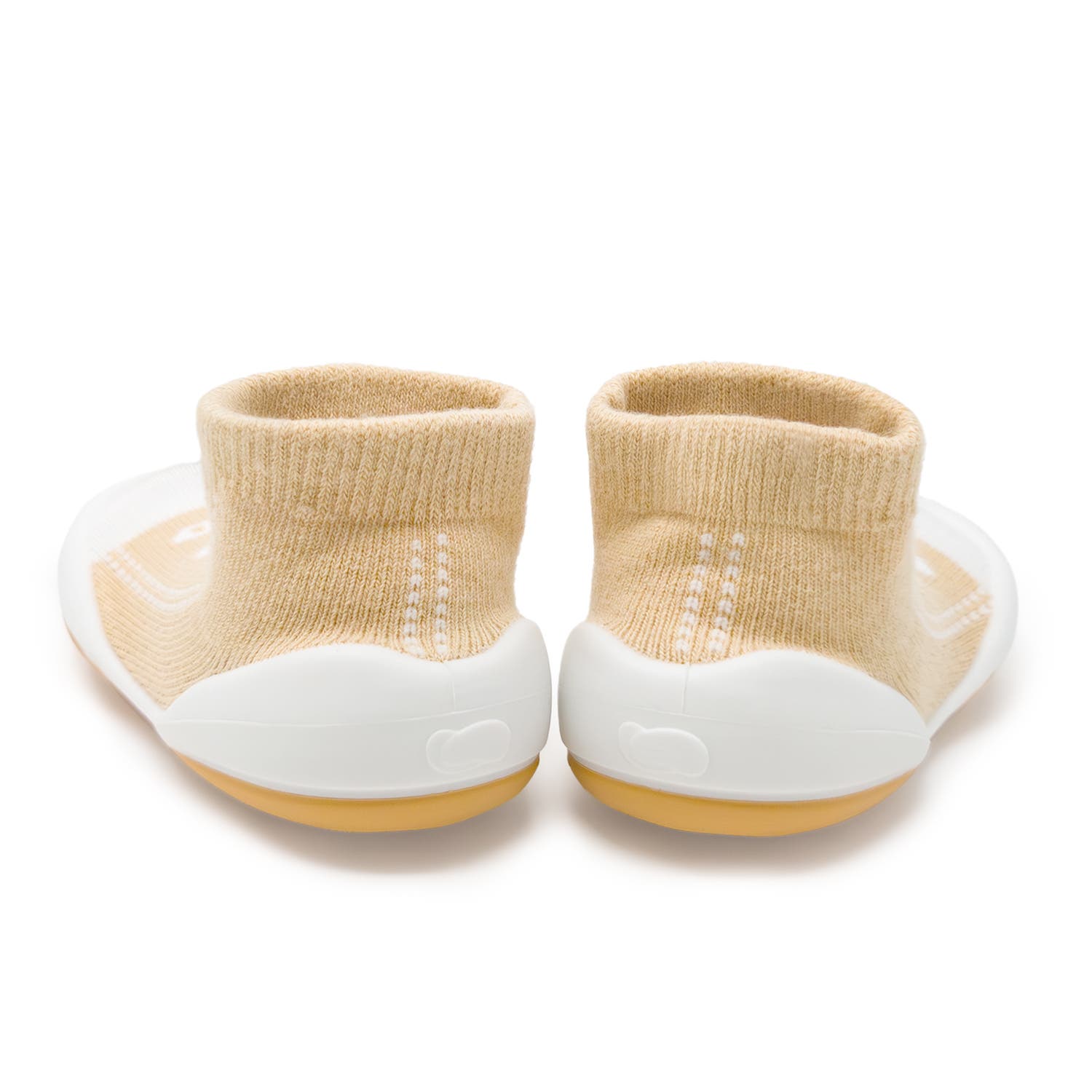 Komuello Toddler Sock Shoes - Sneakers, Alternate, color, Beige