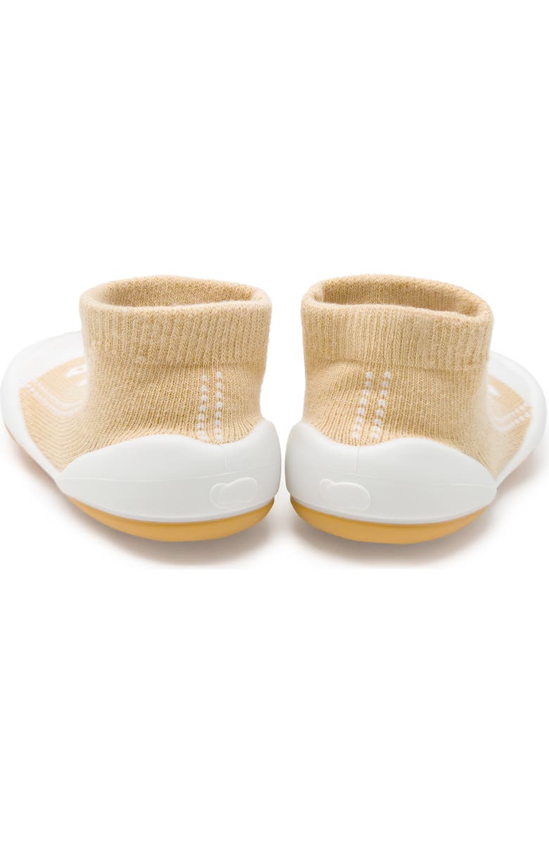 Komuello Toddler Sock Shoes - Sneakers, Alternate, color, Beige