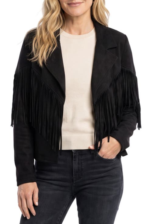 Fringe Long Sleeve Jacket