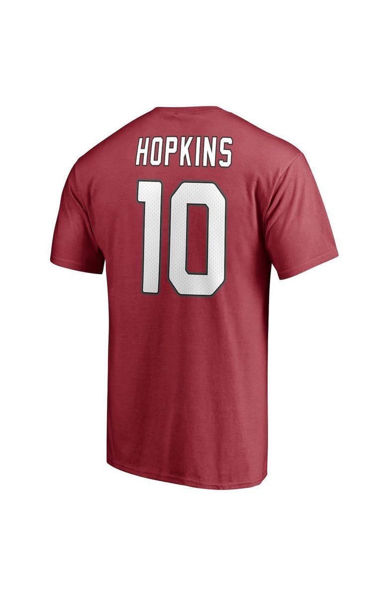 FANATICS Men's Fanatics Branded DeAndre Hopkins Cardinal Arizona Cardinals Player Icon Name & Number T-Shirt, Alternate, color, 