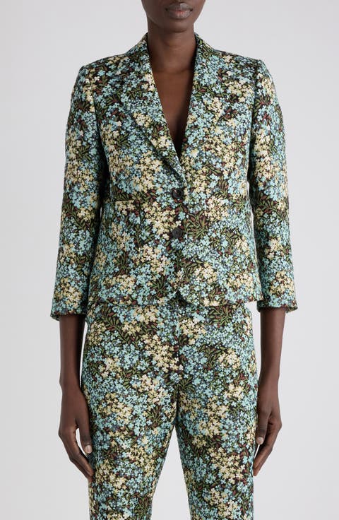 Bamis Floral Motif Jacket